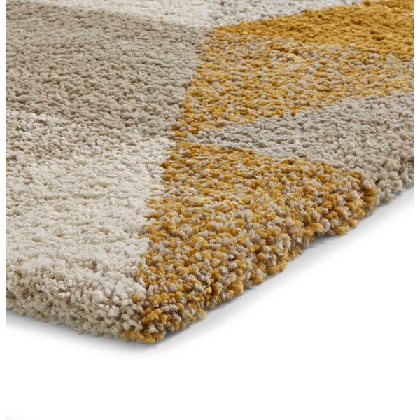 Žuto-bež tepih Think Rugs Royal Nomadic Angles, 160 x 220 cm-image-4