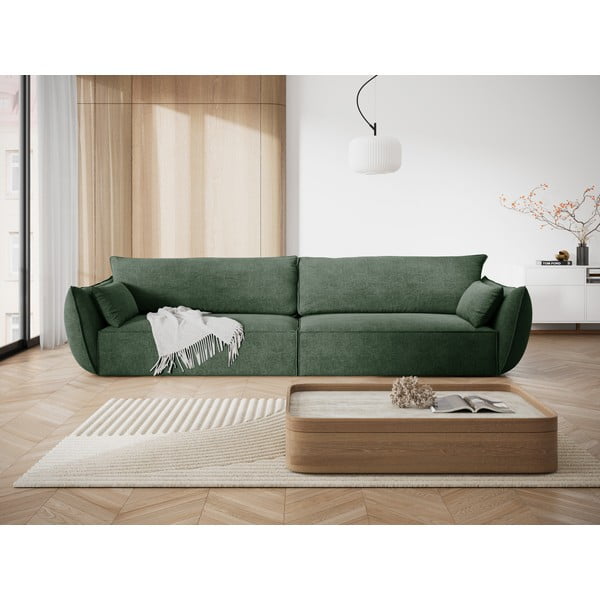 Tamno zelena sofa 248 cm Vanda - Mazzini Sofas-image-1