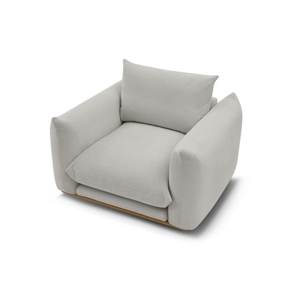 Svijetlo siva fotelja Ernest – Bobochic Paris-image-4