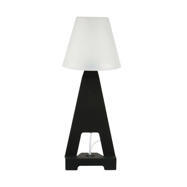 Stolna lampa sa stalkom za tablet, crna-image-1