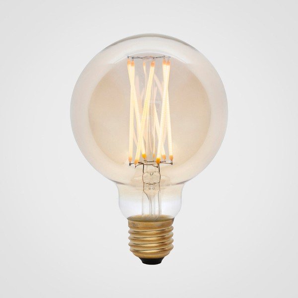 LED/sa žarnom niti žarulja s mogućnosti zatamnjivanja s toplim svjetlom E27, 6 W Elva – tala-image-2