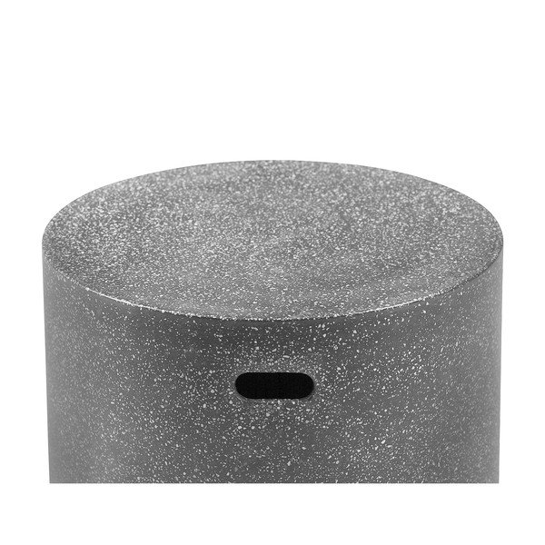 Crni vrtni stolić Bonami Selection Loris, ø 60 cm-image-1