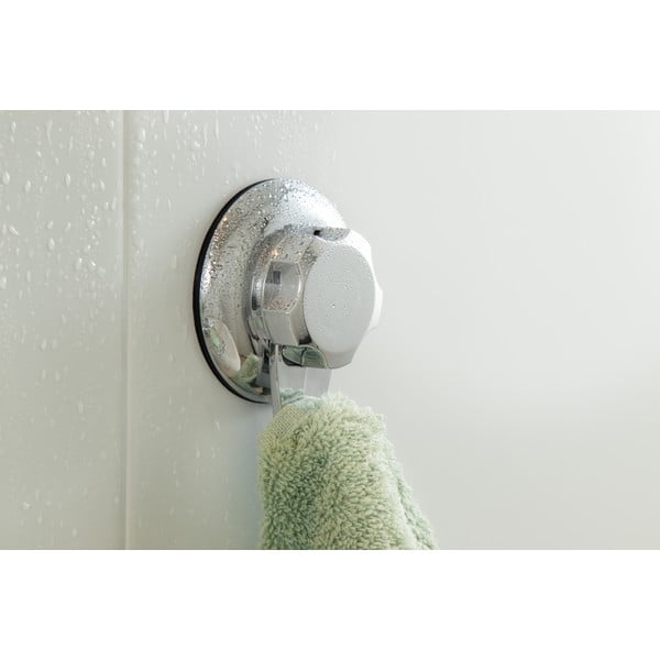 Plastične kuke u setu 4 kom u srebrnoj boji s postavljanjem bez bušenja Bestlock – Compactor-image-4