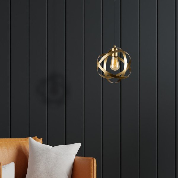 Metalna viseća lampa u zlatnoj boji Lama - Squid Lighting-image-3