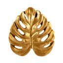 Ručka za ladice od kositra u zlatnoj boji Sass & Belle Cheese Plant Leaf