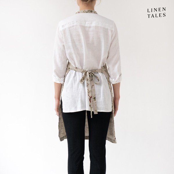 Lanena pregača s božićnim motivom – Linen Tales-image-2