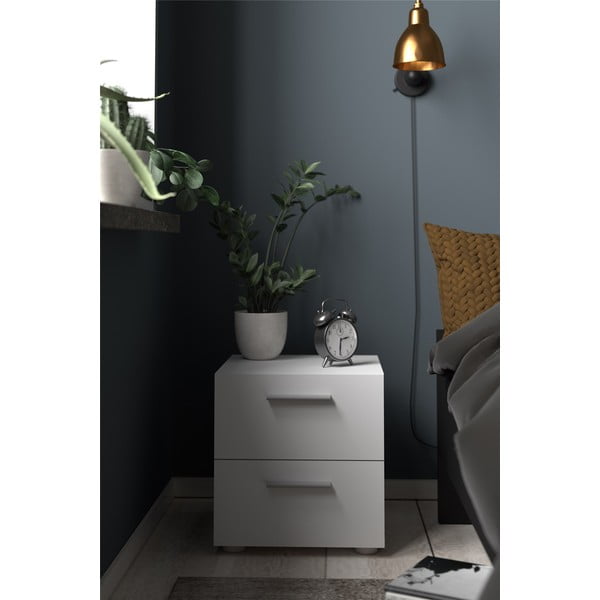 Bijeli noćni ormarić Pepe - Tvilum-image-1