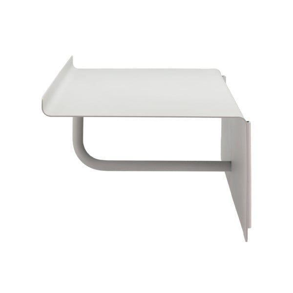 Svijetlo siva željezna zidna vješalica s policom 21,5 cm A-Coat – Zone-image-4