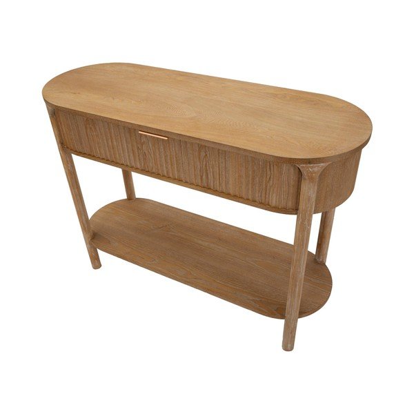 Pomoćni stol od masivne jele u prirodnoj boji 40x110 cm Gothenburg – Mauro Ferretti-image-3