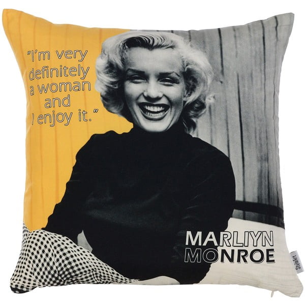 Jastučnica Mike &amp; Co. NEW YORK Marilyn citat, 43 x 43 cm