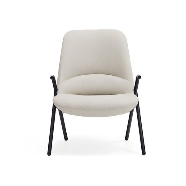 Bijela fotelja Teulat Dins, visina 90 cm-image-2