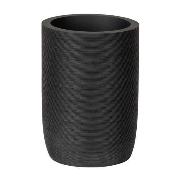 Crna čaša za četkice za zube od polyresina Altavalle – Wenko