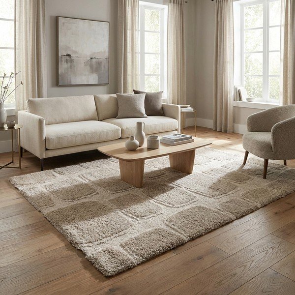 Bež/krem tepih 120x170 cm Ember – Universal-image-1