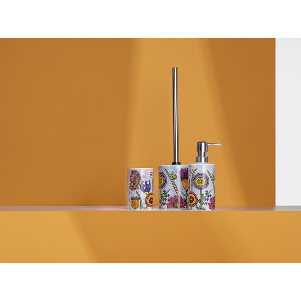 Keramička čaša za četkice za zube Rollin'Art Full Bloom – Wenko-image-1