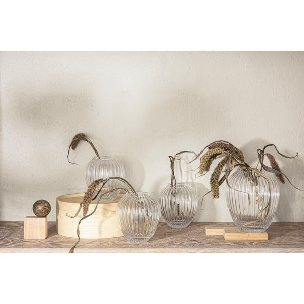 Vaza od puhanog stakla Kähler Design, visina 14 cm-image-3