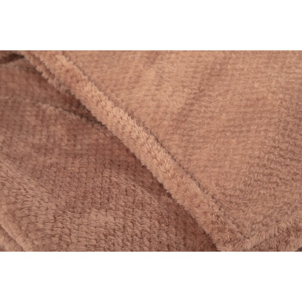 Smeđa deka od mikropliša 150x200 cm Pippa – Tiseco Home Studio-image-3