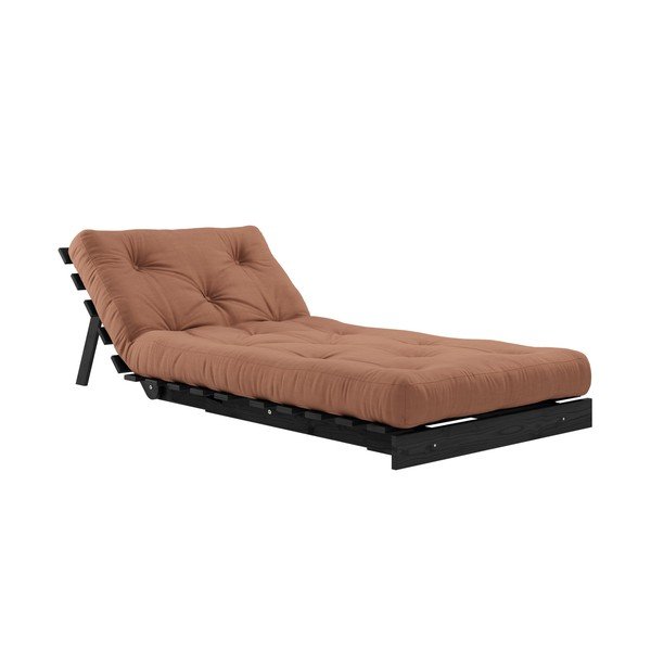 Podesiva fotelja Karup Design Roots Black/Clay Brown-image-4