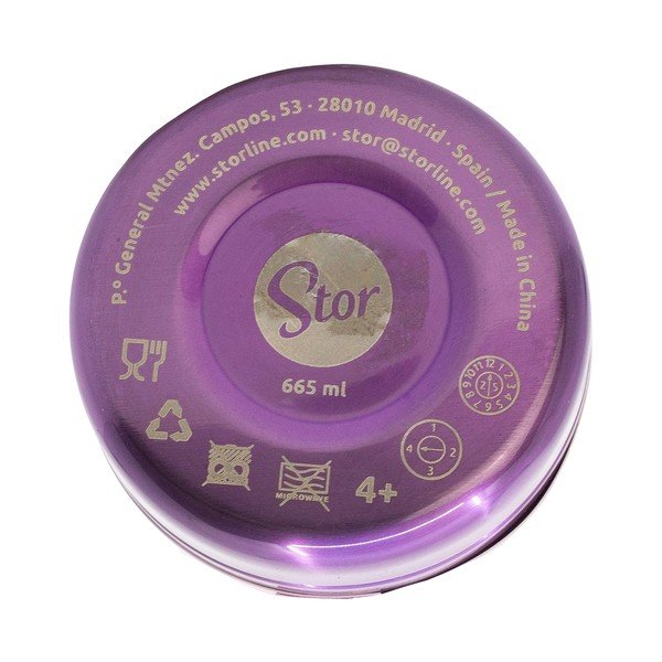 Ljubičasta dječja termosica od nehrđajućeg čelika 665 ml K-Pop Demon Hunters – STOR-image-3
