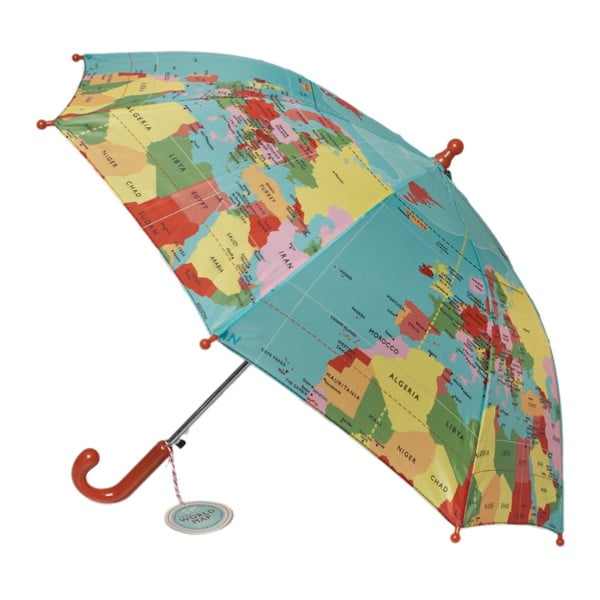 Dječji štap kišobran Rex London Karta svijeta, ⌀ 70 cm