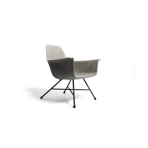 Niska betonska fotelja Lyon Béton Hauteville-image-2