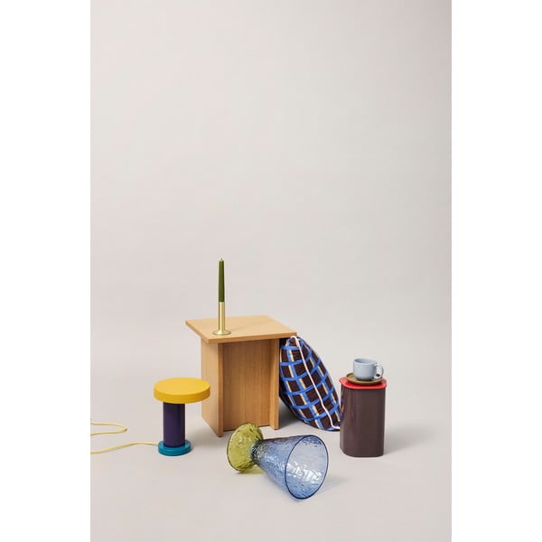 Ručno rađena staklena vaza Abyss - Hübsch-image-4