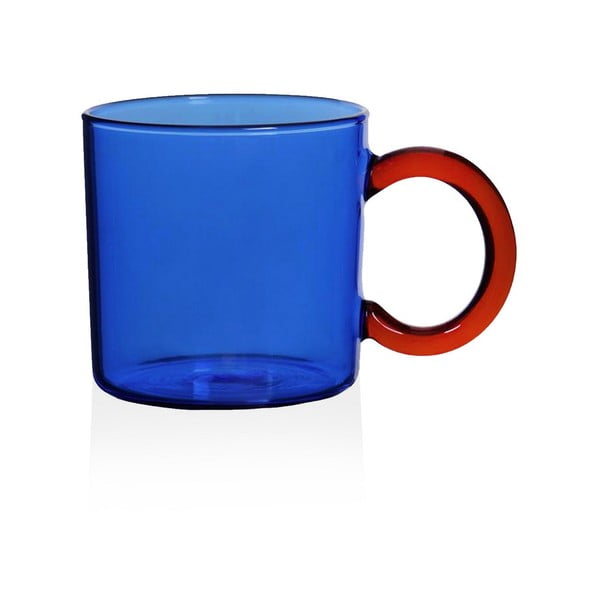 Plava staklena šalica 300 ml – Hermia