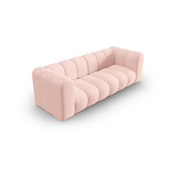 Ružičasta sofa 228 cm Lupine – Micadoni Home-image-3