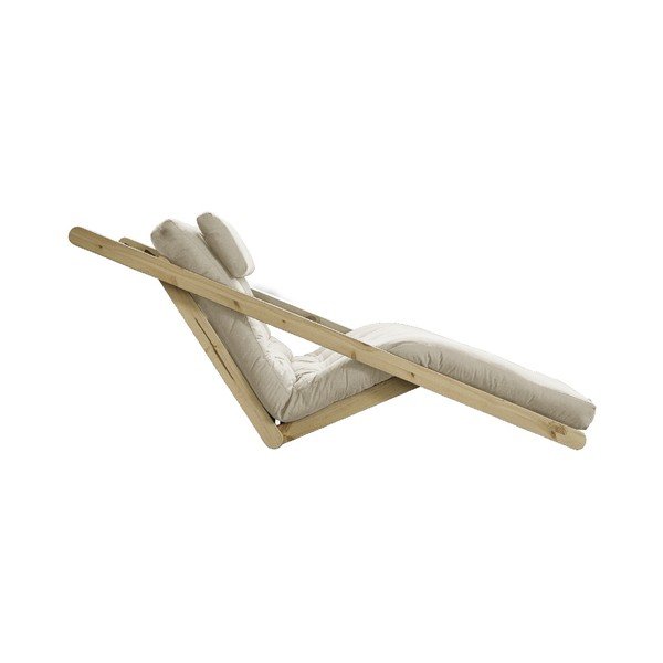 Karup Design Figo Natural Clear / Bež dvostruka ležaljka-image-3