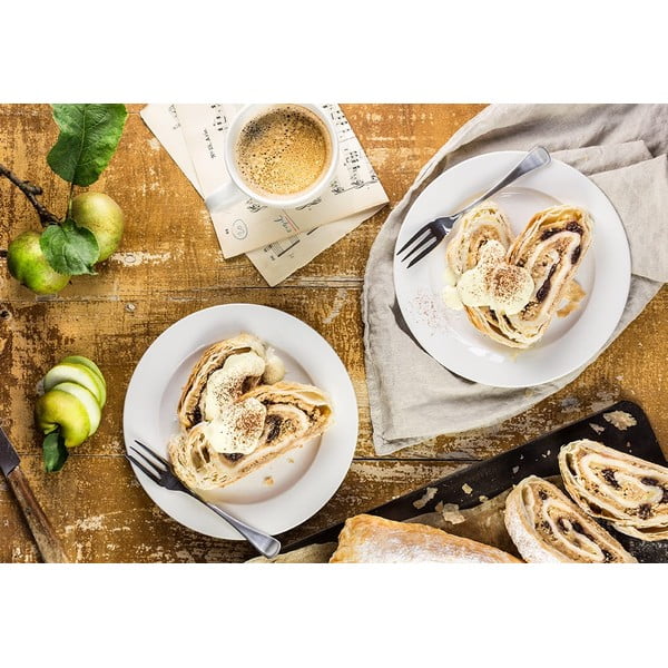 Bijeli desertni porculanski tanjur ø 26 cm – Maxwell & Williams-image-1