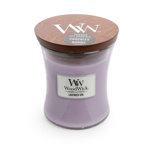 Mirisna svijeća Woodwick Lavender Spa, vrijeme gorenja 55 sati-image-2