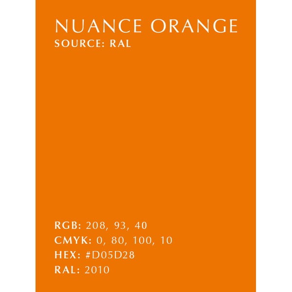 Narančasta LED viseća svjetiljka s metalnim sjenilom ø 31 cm Asteria Mini – UMAGE-image-1