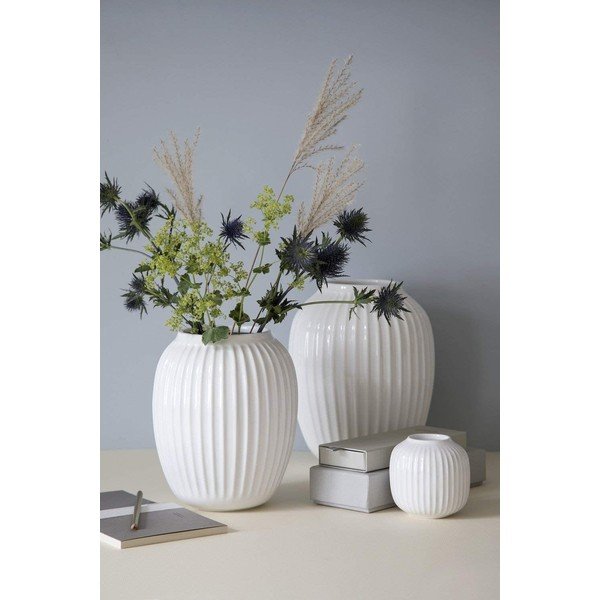 Bijeli porculanski svijećnak za čajne svijeće Kähler Design Hammershoi, ⌀ 9 cm-image-2