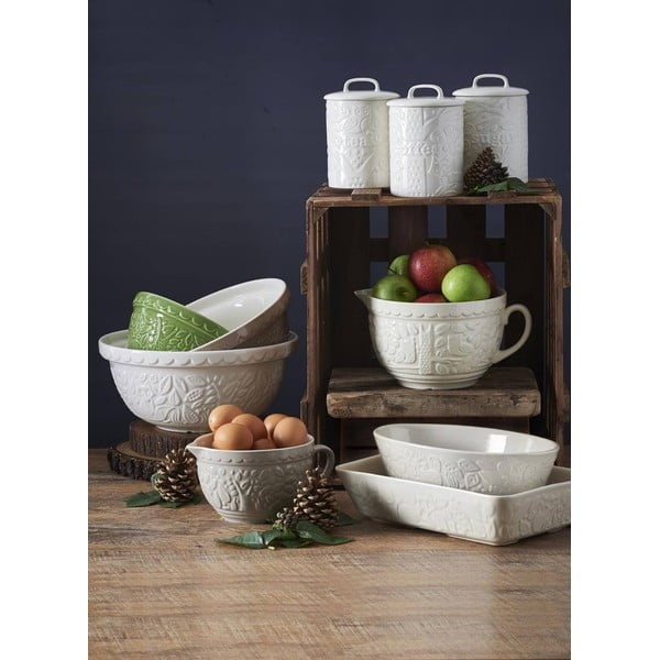 Bijela zdjela od kamenine ø 20 cm In the Forest – Mason Cash-image-2