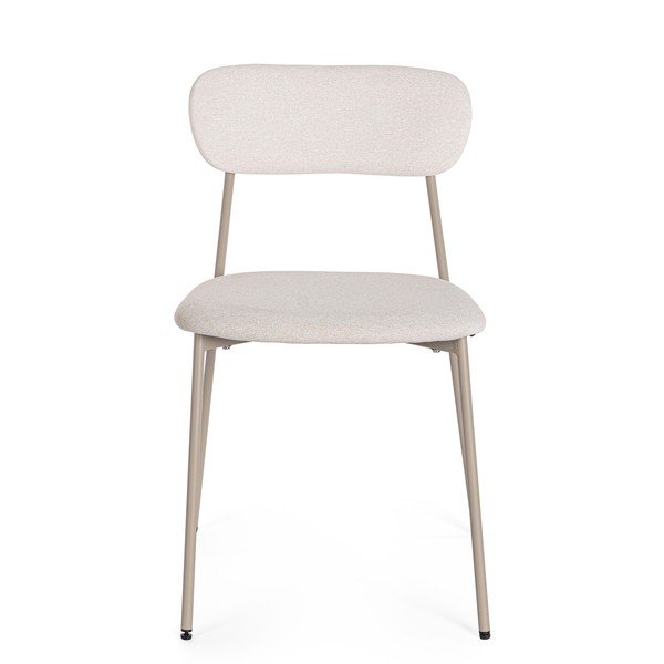 Smeđe-siva podstavljena blagovaonska stolica Inka – Yes Everyday-image-2