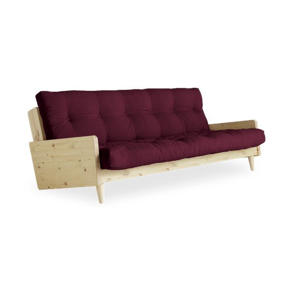 Podesivi kauč Karup Design India Natural Clear/Bordo-image-3