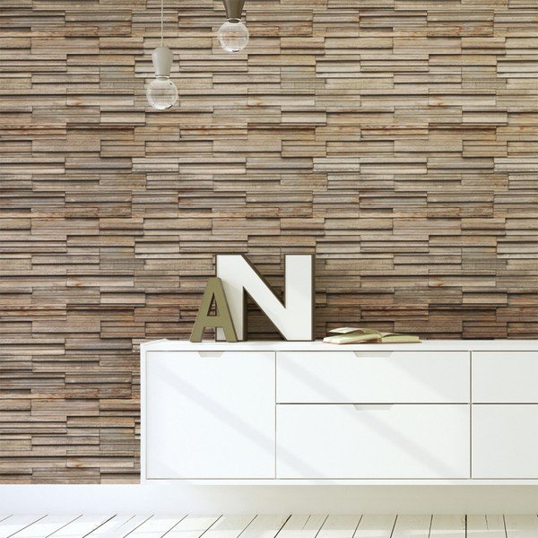 Zidna naljepnica Ambiance Arcachon Wood Veneer, 40 x 40 cm-image-3