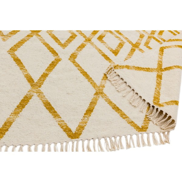 Bež-žuti tepih Asiatic Carpets Hackney Diamond, 120 x 170 cm-image-1