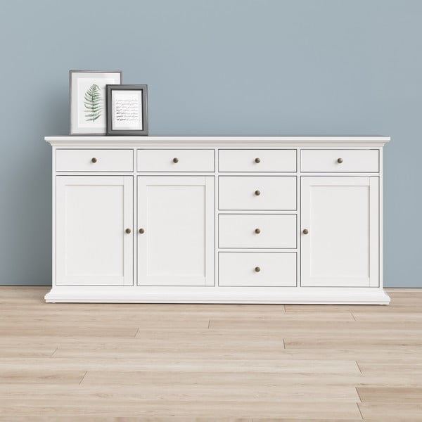 Bijela niska komoda 189x92 cm Paris – Tvilum-image-1