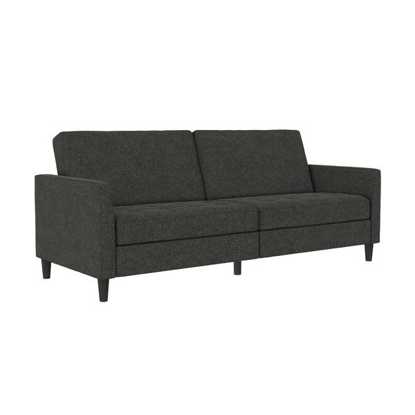 Tamno siva baršunasti sofa 207 cm Presley – Støraa-image-2
