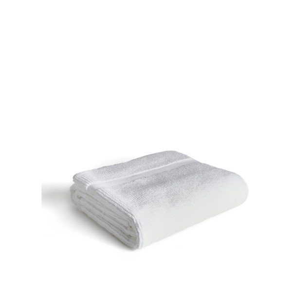 Bijeli pamučan ručnik od frotira 70x140 cm Olvira – Kave Home
