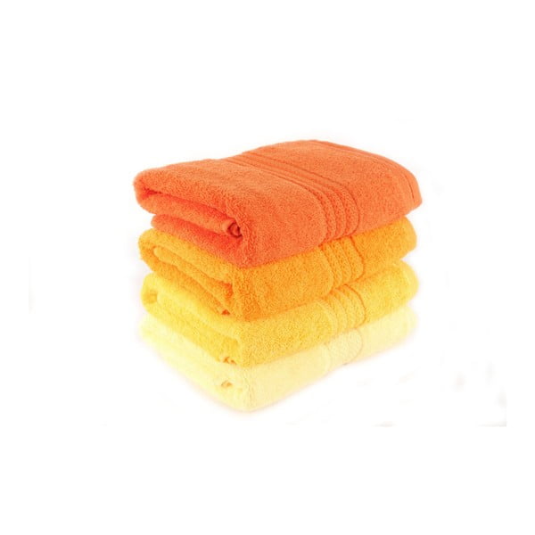 Set s 4 pamučna ručnika Foutastic Daisy, 50 x 90 cm-image-1