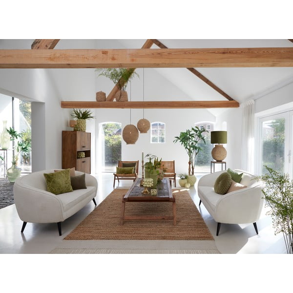 Tekstilni tepih u prirodnoj boji 200x350 cm Ivaro - Light & Living-image-3