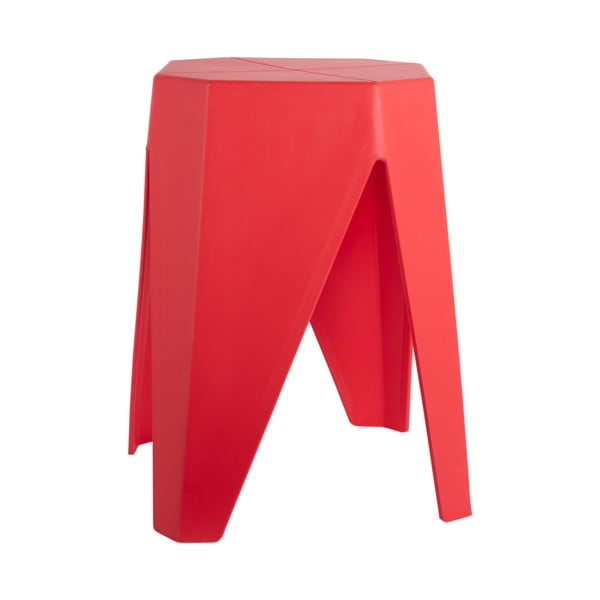 Crveni plastični stolac Cherish – Leitmotiv-image-1