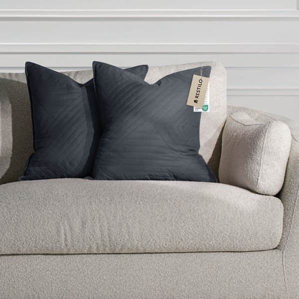 Ukrasne jastučnice u setu 2 kom od mikrovlakana 45x45 cm Softa – Restilo-image-1