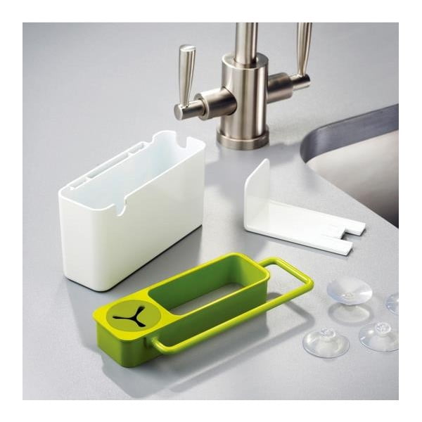 Bijelo-zeleni stalak za deterdžent Joseph Joseph Sink Aid-image-2