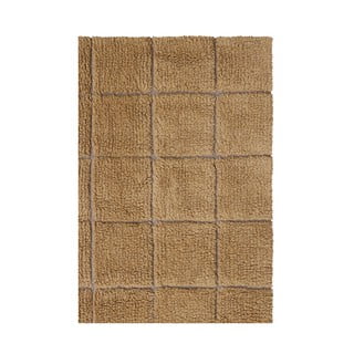 Oker žuti ručno rađen vunen tepih 230x300 cm Mosaic Ochre – Lorena Canals