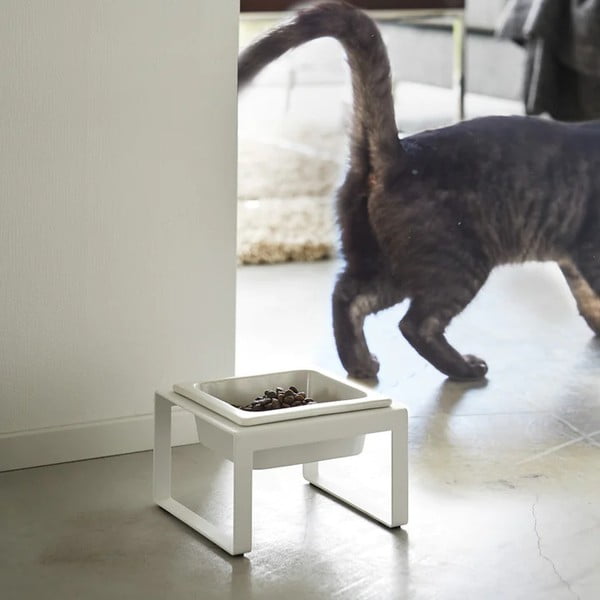 Keramička posuda za kućne ljubimce sa stalkom Tower - YAMAZAKI-image-2