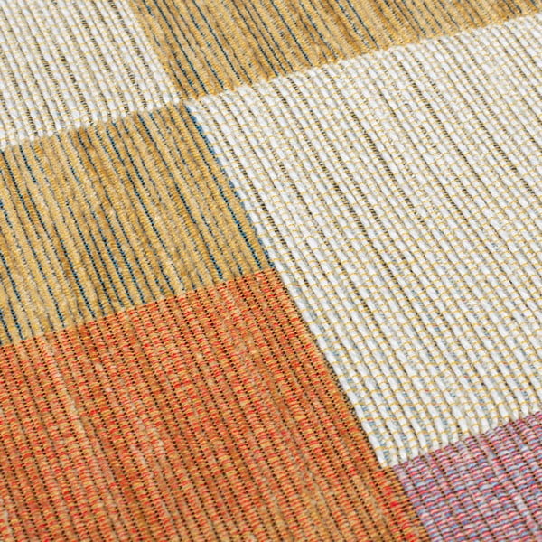 Narančasti/u prirodnoj boji tepih 120x170 cm Riley Block Geo – Flair Rugs-image-3