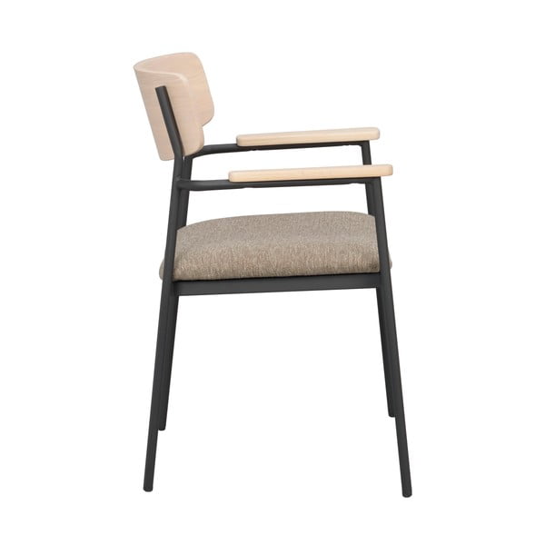 Bež/u prirodnoj boji blagovaonske stolice u setu 2 kom Maymont – Rowico-image-3