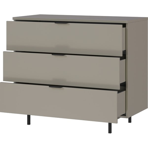 Siva dječja komoda 105x92x54 cm Tomino – Germania-image-4